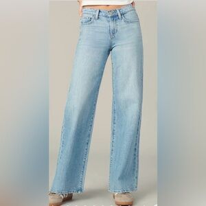 Joe’s Jeans Petite Lou Lou Low-Rise Wide-Leg 29P